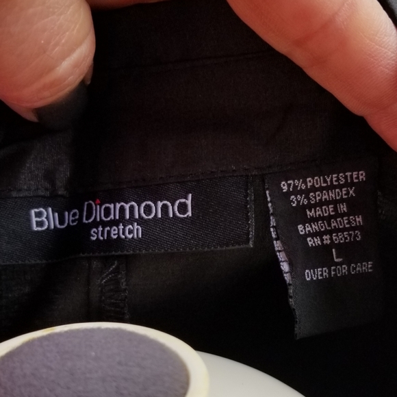 Blue Diamond Dressy Button Down - Picture 6 of 7